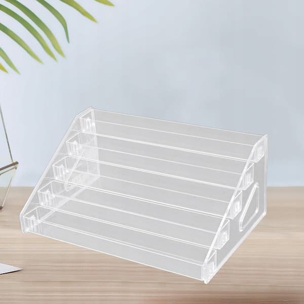 Acrylic storage stand – Organiser Display Riser Holder Challenge Coins, 5-tier