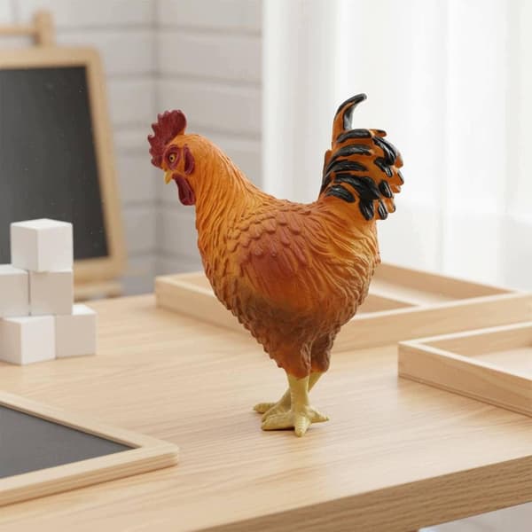 Educational Poultry Figures (Set of 2)
