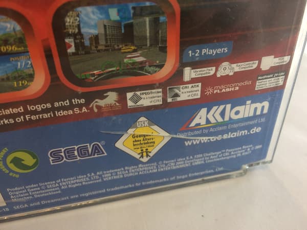 F355 CHALLENGE PASSIONE ROSSA [SEGA DREAMCAST]