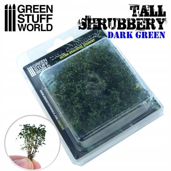 Tall Shrubbery – Dark Green – tall shrubs