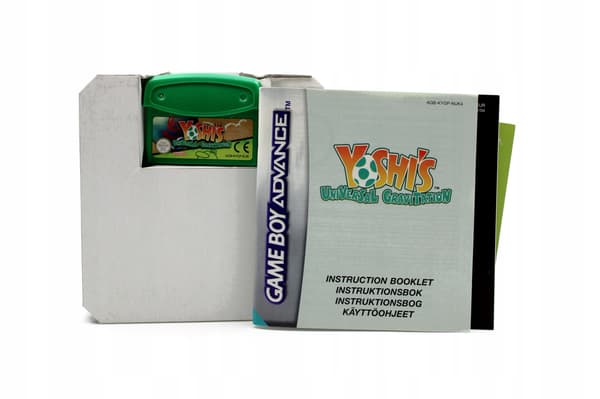 Yoshi's Universal Gravitation for Nintendo Game Boy Advance, boxed