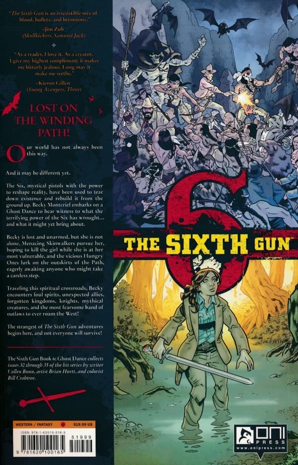 The Sixth Gun Volume 6: Ghost Dance by Bunn Cullen