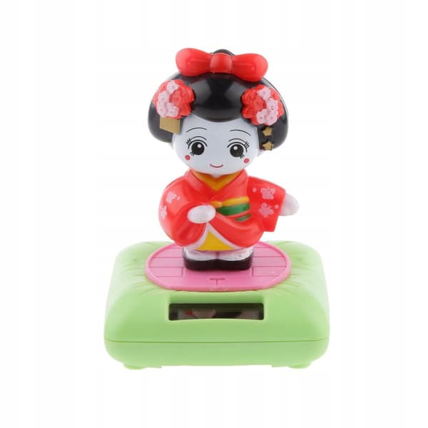 Random colour dancing sun-shaped Bobble head #A+