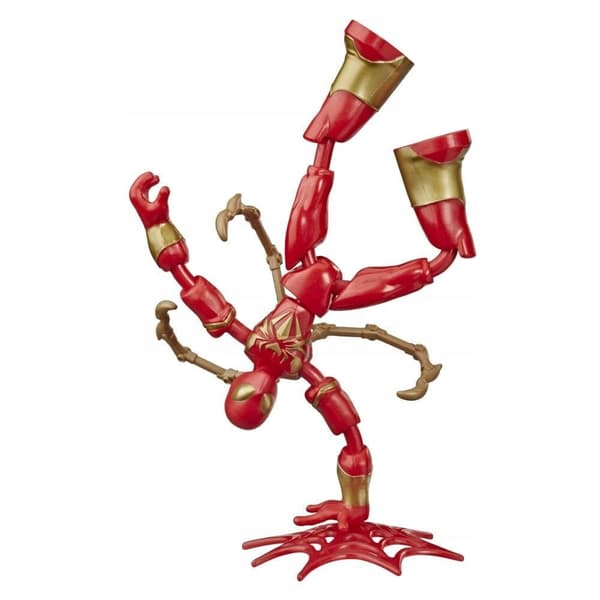 Hasbro Spider-Man Bend and Flex Iron Spider figurine