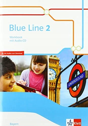 Blue Line 2. Workbook with audio recordings, Year 6, Edition