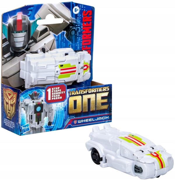 HASBRO TRANSFORMERS ONE 1STEP COG CHANGER WHEELJACK F9384