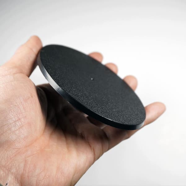 5 Oval Tabletop Game Model Bases – Gaming Accessories – Display Board