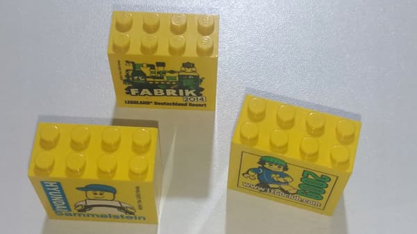 621c. LEGO Legoland commemorative bricks