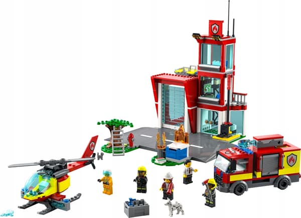 LEGO City 60320 Fire Station and Fire Engine – NEW
