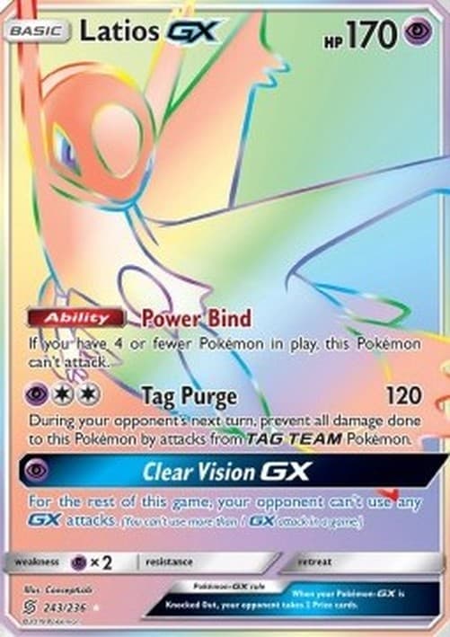 Pokemon Latios GX