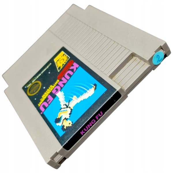 Nintendo NES Kung Fu game + case #2
