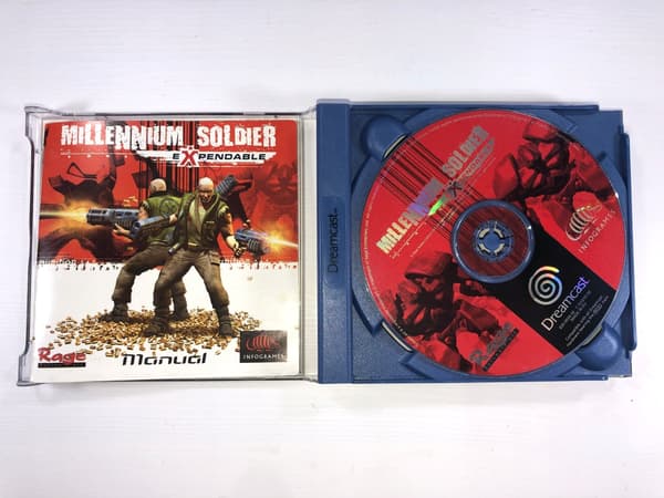 Millenium Soldier game for Sega Dreamcast and PS1