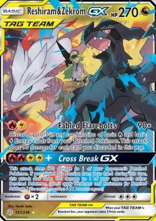 Pokemon Reshiram & Zekrom GX