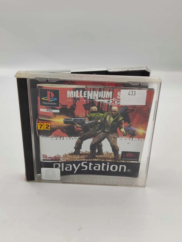 Millenium Soldier game for Sega Dreamcast and PS1