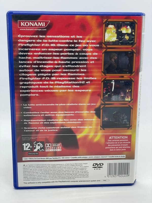 Firefighter F.D. 18 PS2