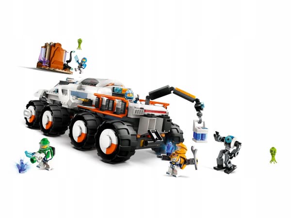 LEGO CITY 60432 Command Vehicle with Loading Crane – Large Rover