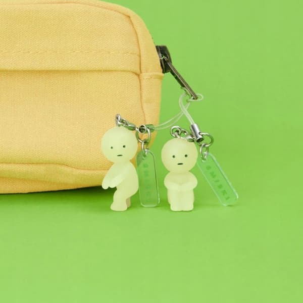 SMISKI Mini glow-in-the-dark doll Strap Accessories ORIGINAL KEYRING