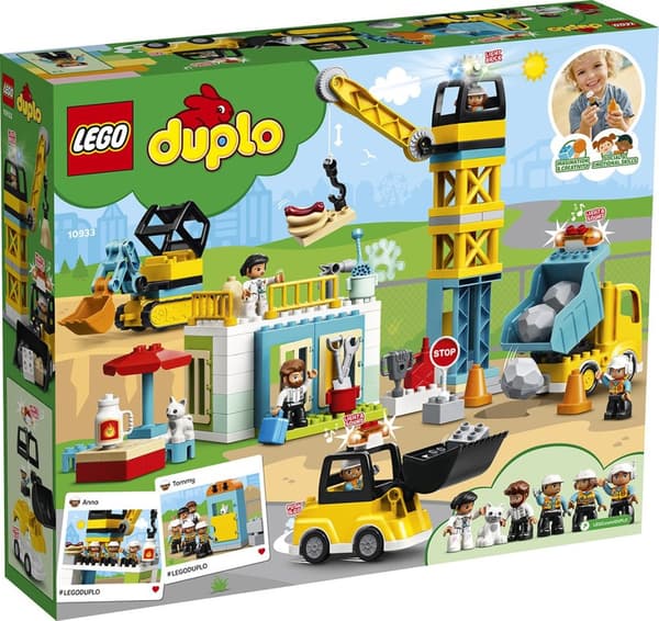 LEGO DUPLO 10933 Tower Crane and Construction