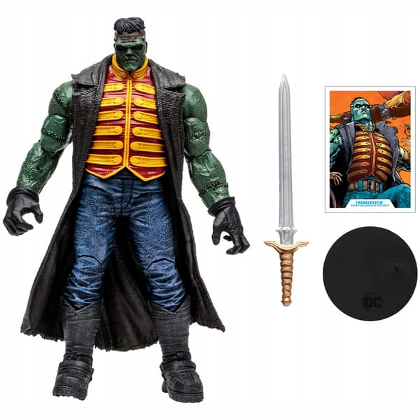 Frankenstein figurine from the DC Multiverse range