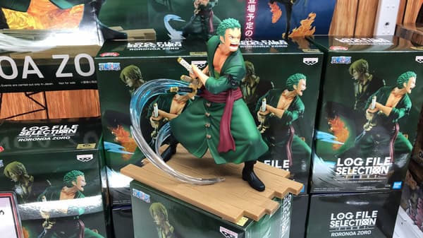 One Piece Anime Zoro 'Log File' Figurine by Banpresto