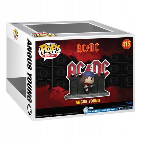 AC/DC POP Moments Angus Young Vinyl Figures (Dance) 9 cm