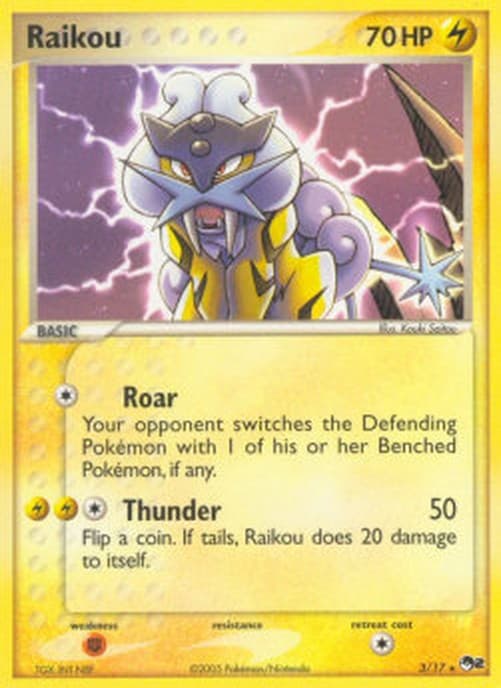 Pokemon TCG Raikou