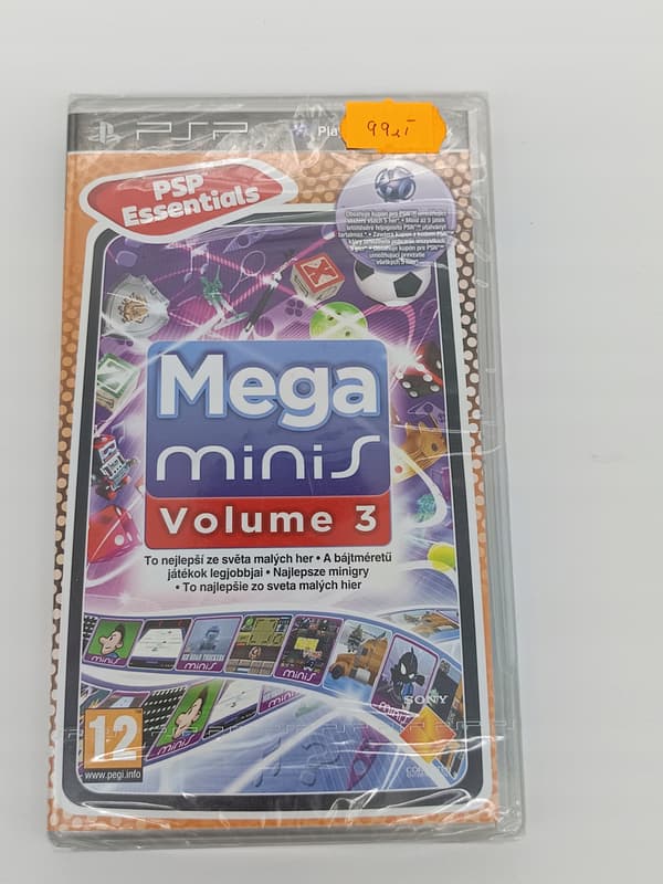 Mega Minis Volume 3 PlayStation Portable (PSP) boxed set