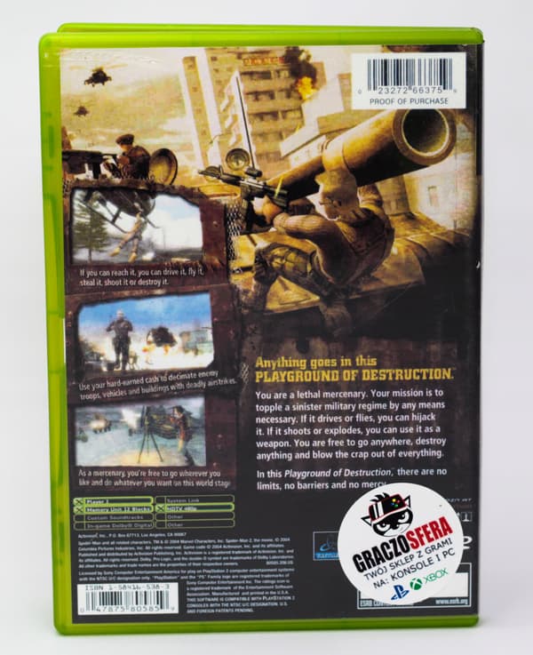 TOP Mercenaries for Xbox Classic #4817