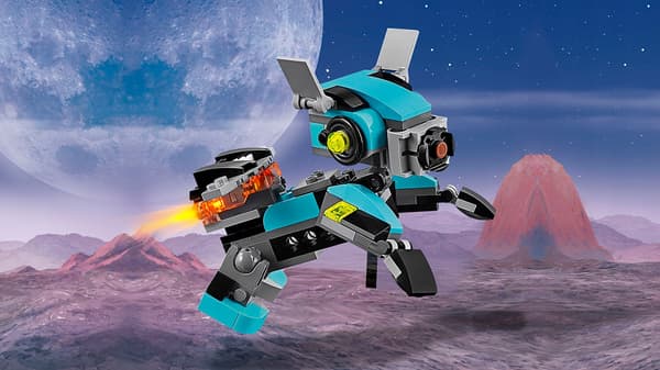 LEGO CREATOR 31062 Glowing Explorer Robot – ONE-OF-A-KIND