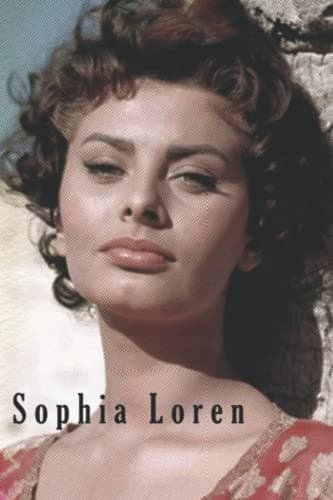 Sophia Loren Notebook: Cute College-style Wide-ruled Journal Notebook for School