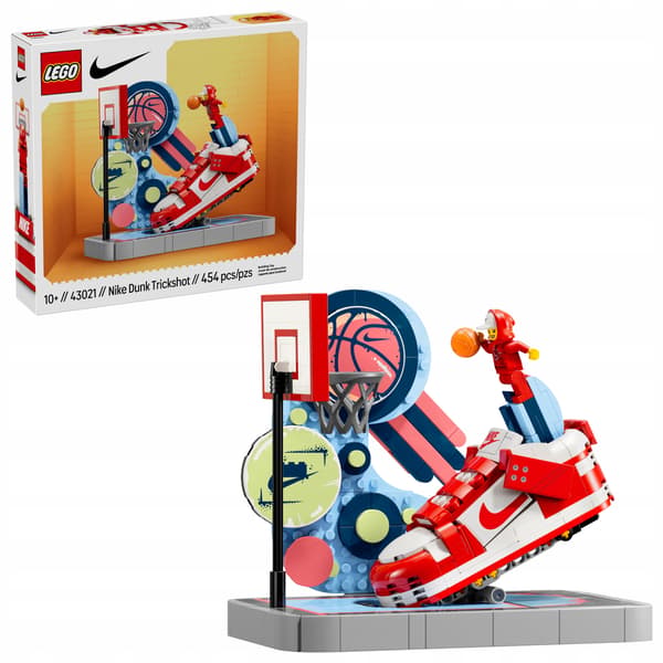 LEGO Nike Dunk Trickshot 43021, 454 pieces, 10+