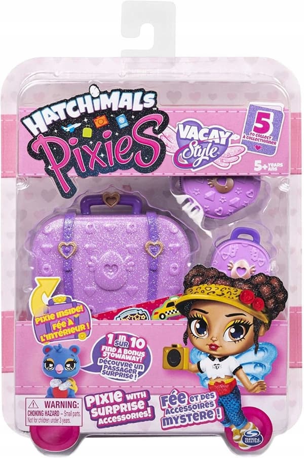 HATCHIMALS PIXIES SUITCASE DOLL + ACCESSORIES