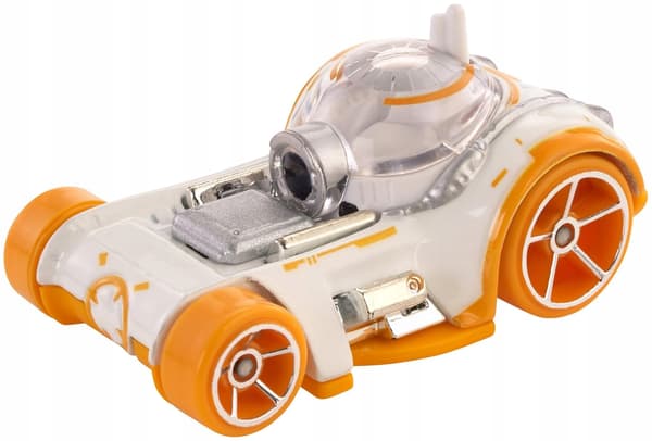 Hot Wheels Star Wars BB-8 Car, 1:64 scale, collectable