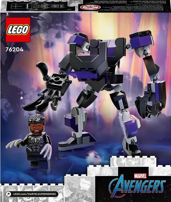 LEGO 76204 Black Panther’s Mechanical Armour