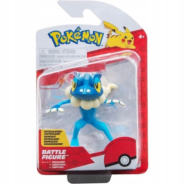 Jazwares Pokémon Battle: Frogadier figure