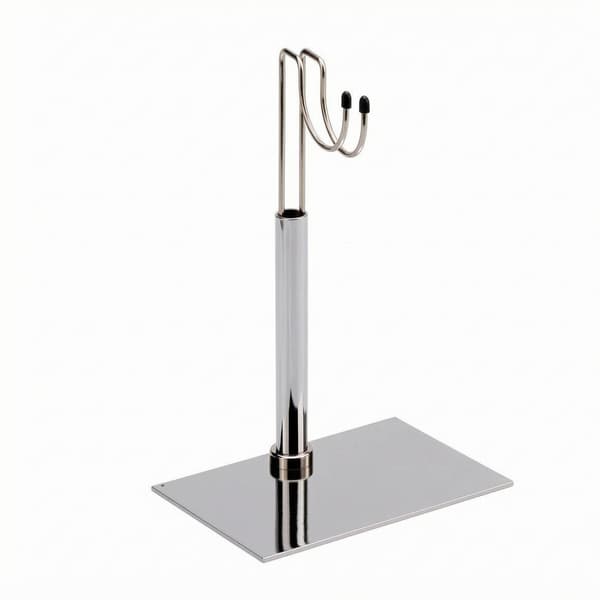 Silver A Action Figure Display Stand