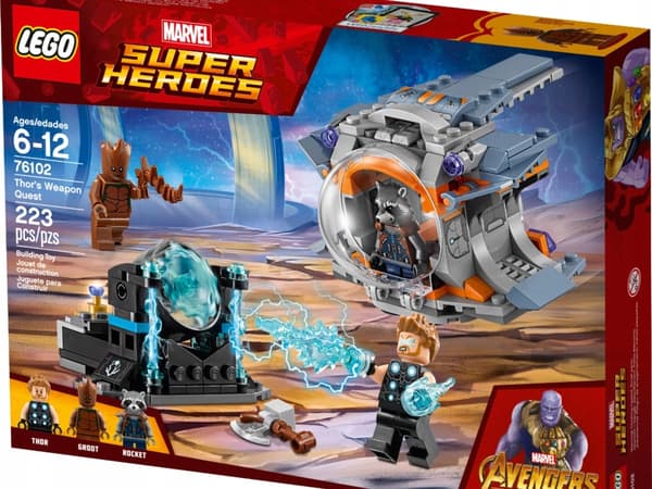 Lego Marvel @@@ GROOT + WEAPON @@@ minifigure from set 76102