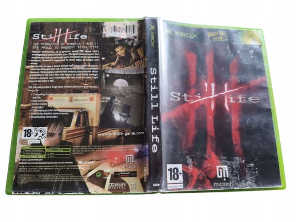 XBOX CLASSIC STILL LIFE / ACTION / MYSTERY