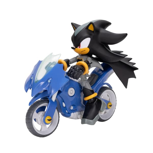 Batman and Batcycle Sonic Shadow 13 cm Interactive Toy Set
