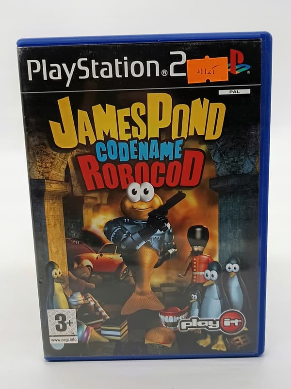JAMES POND CODENAME ROBOCOD game for Sony PlayStation 2 (PS2)