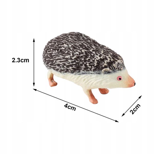 Educational Model: Little Animal Figurine – Walking Hedgehog Gift Figurine