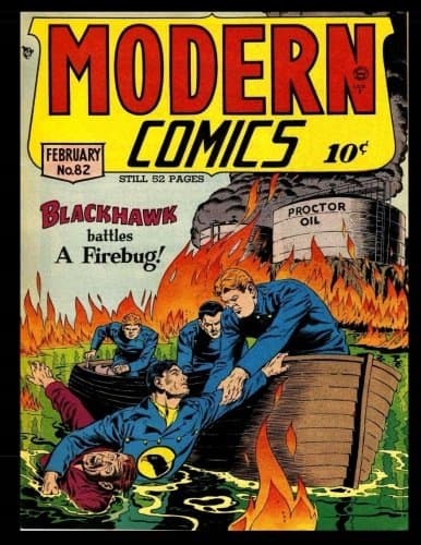 Modern Comics #82: Golden Age War Adventure Comic 1949 – Classic Comic Re