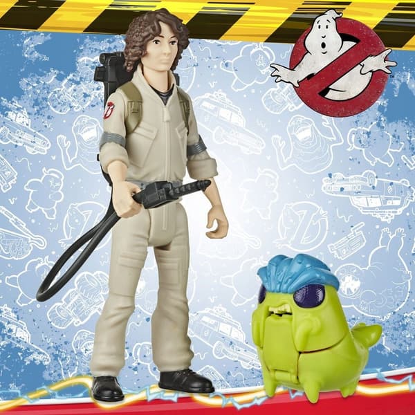 E9769 Ghostbusters Fright Features Trevor action figure, 13 cm