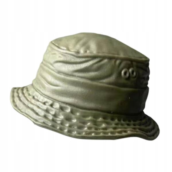 Doll’s miniature hat, 1/6 scale, miniature cap, hat with brim, 1/6 scale, 2 pieces