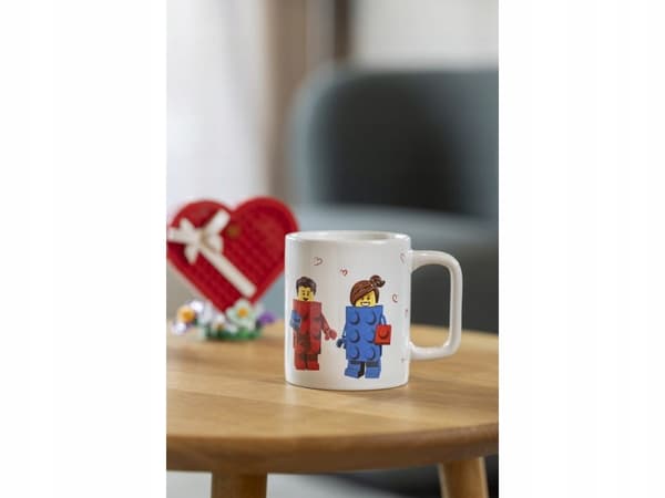 LEGO 40450804 LOVE Ceramic Mug, 300 ml