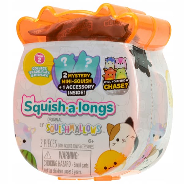 SQUISH-A-LONGS – 2.5 cm, assorted, pack of 2