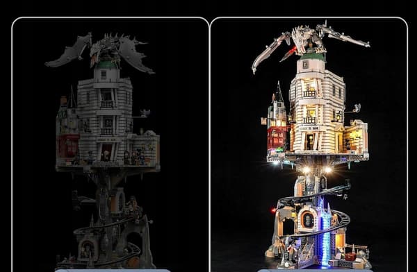 LED Light Set for LEGO 76417 Gringotts Pilot by cooldac