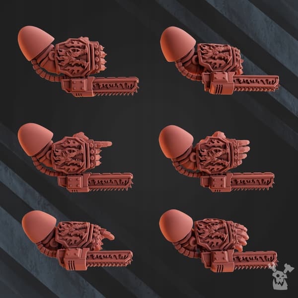 Volcano Armor Squad x5 DakkaDakkaStore