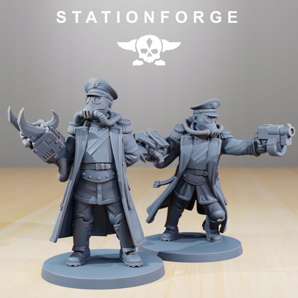 GrimGuard – Officer 2.0 – Station Forge – 3D-utskrift