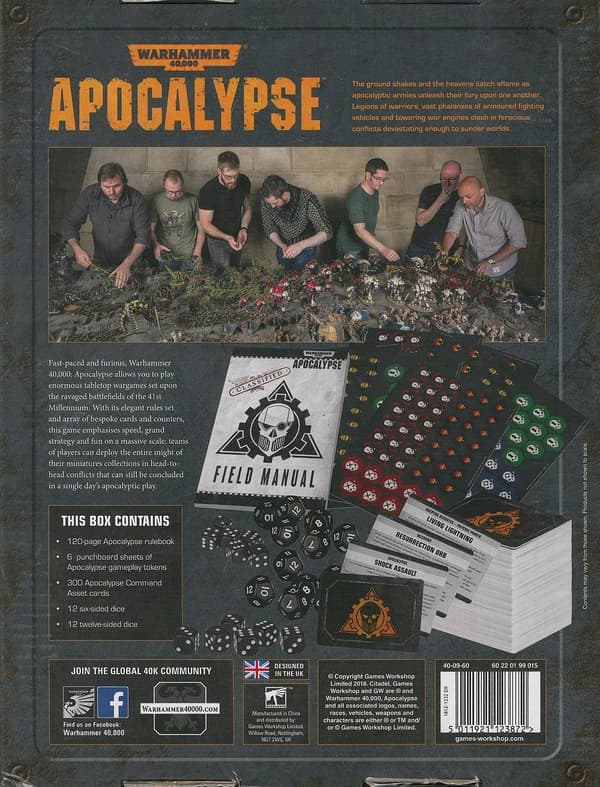 Warhammer 40 000-set, Warhammer 40k Apocalypse, Games Workshop
